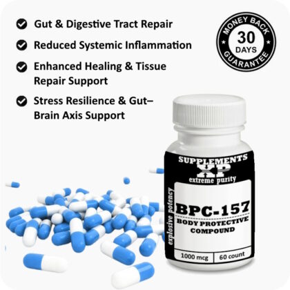 BPC 157 | Body Protective Compound | 1000 mcg x 30 Capsules
