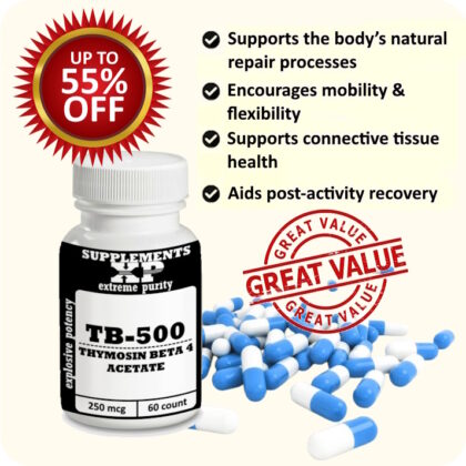 TB 500 | Thymosin beta 4 Acetate | 250 mcg